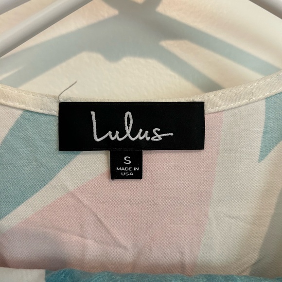 Lulus set tie top and skirt - Picture 2 of 6